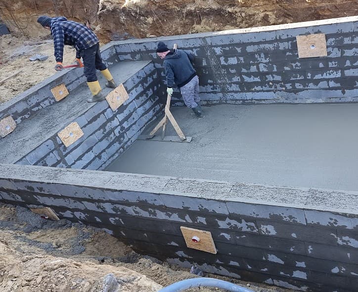 Construction de piscine, Auderghem, à Val Duchesse