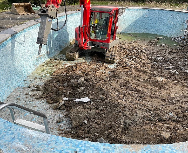 Construction de piscine, Woluwe-Saint-Pierre, Bruxelles