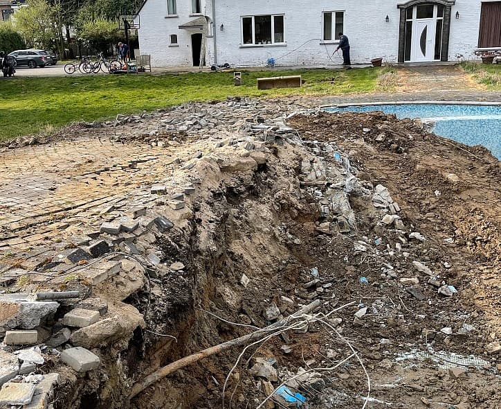 Construction de piscine, Auderghem, à Val Duchesse